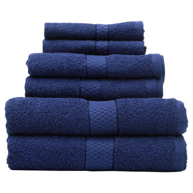 Thread &amp; Loom 6Pc Navy Blue Towel Set