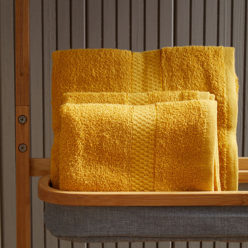 Thread and Loom 6 Piece Mustard Towel Set