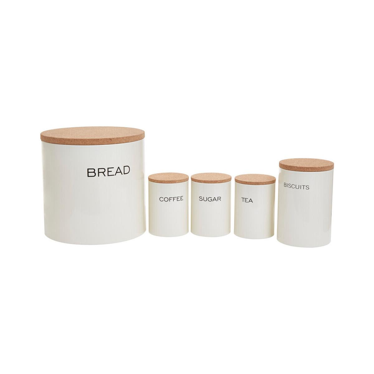 Easton 5 Piece Kitchen  Storage Set in C