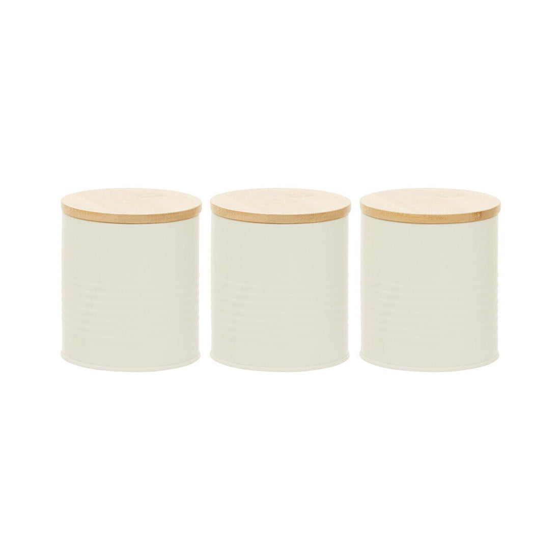 Set Of Three Alton Cream Cannisters