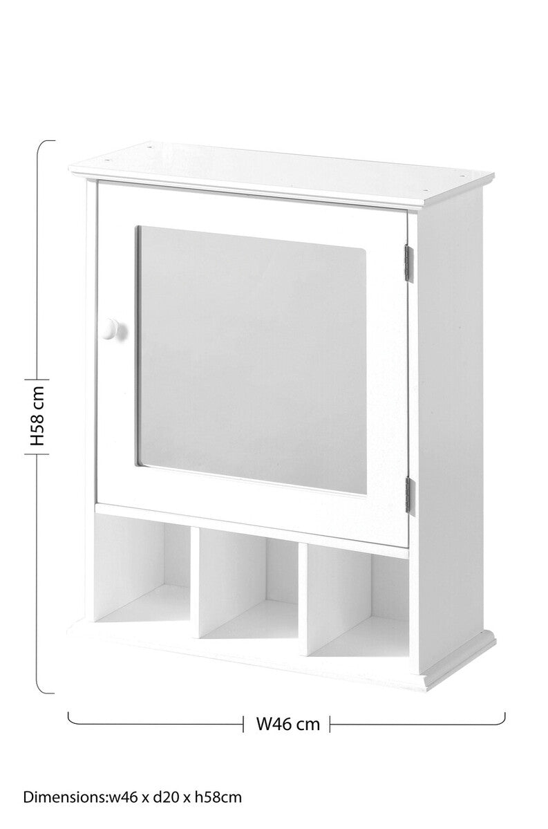 Port Mirrored Door Bathroom Cabinet - Image 3