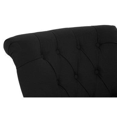Hampstead Black Cotton Armchair - image 5