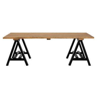 Hampstead Pine Wood And Iron Coffee Table