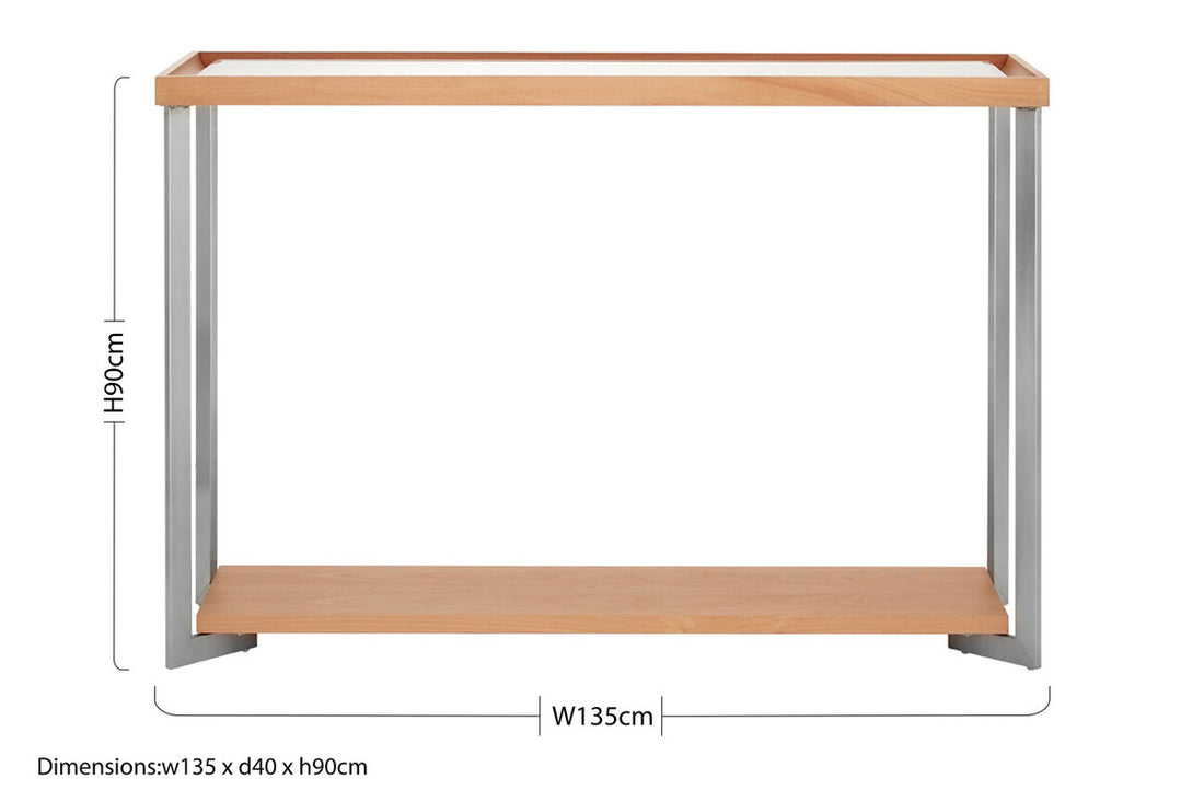 Kensington Townhouse Mirrored Top Console Table - Image 6