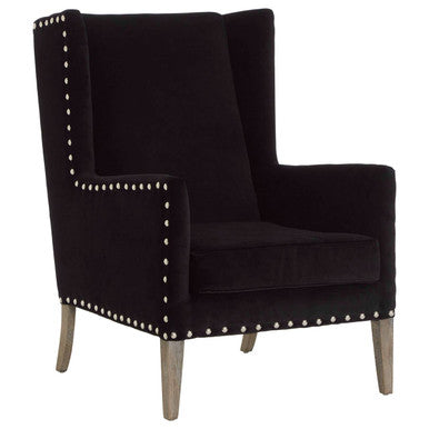 Kensington Townhouse Black Armchair
