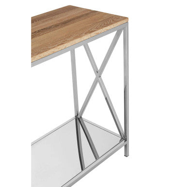 Chiswick Oak Wood Console Table - Image 6