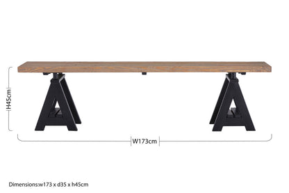 Hampstead Pine Wood Bench