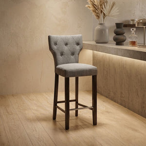 Decatour Grey Bar Stool