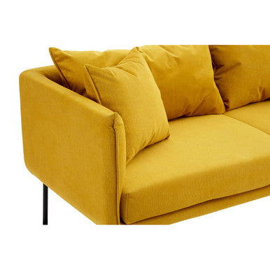 2 Seater Yellow Sofa, Kolding