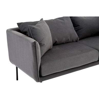 2 Seater Grey Sofa, Kolding