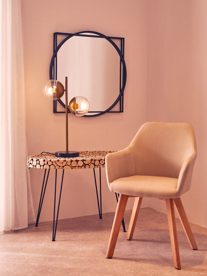 Stockholm Stone Fabric Chair