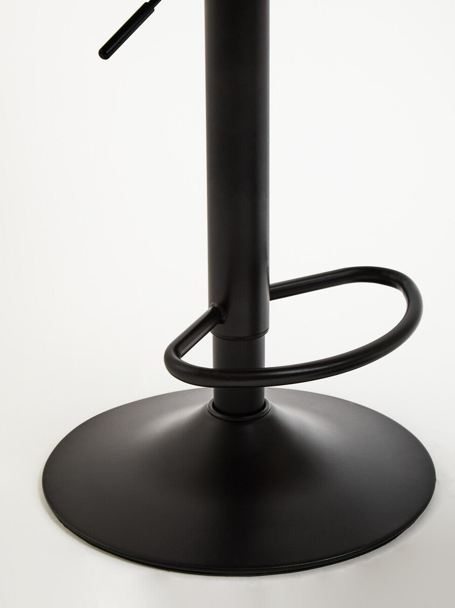 Set Of Two Dalston Mocha Adjustable Bar Stool