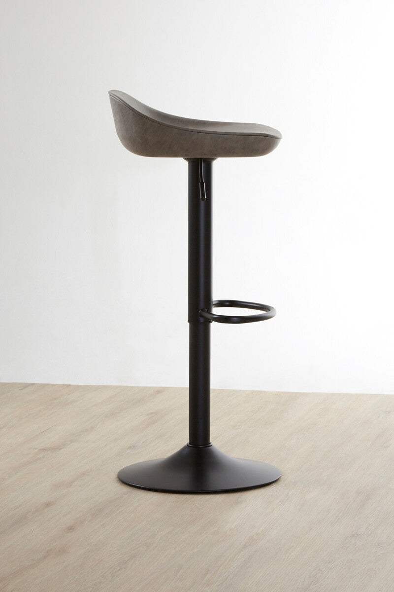 Set Of Two Dalston Ash Adjustable Bar Stool - Image 3