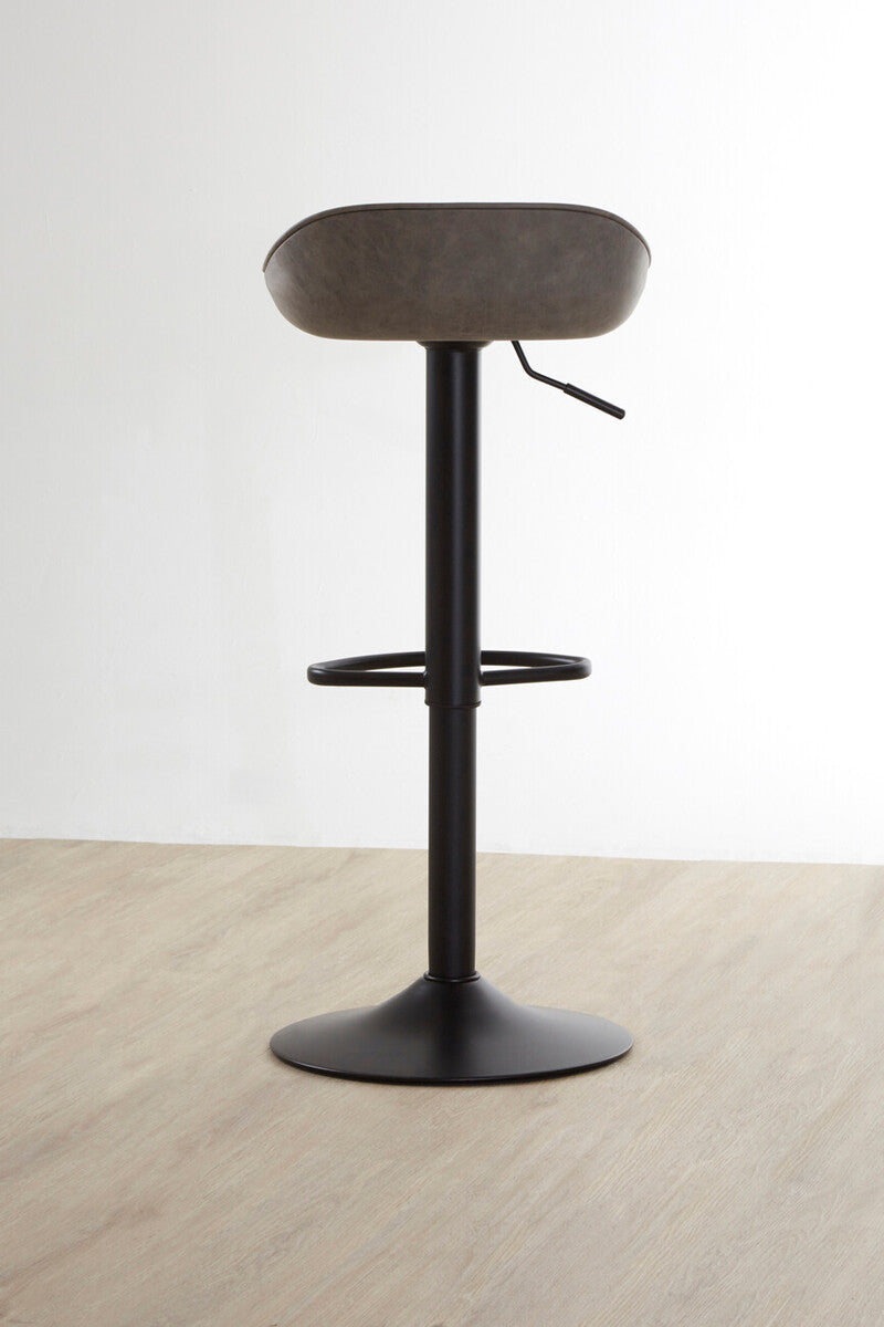 Set Of Two Dalston Ash Adjustable Bar Stool