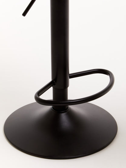 Set Of Two Dalston Ash Adjustable Bar Stool