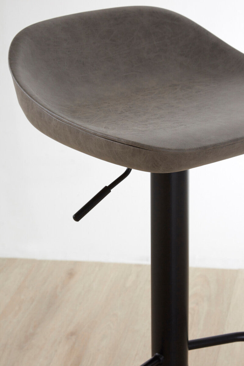 Set Of Two Dalston Ash Adjustable Bar Stool - Image 7