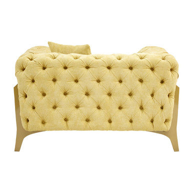 Esme Pistachio Green Tufted Armchair - Image 4