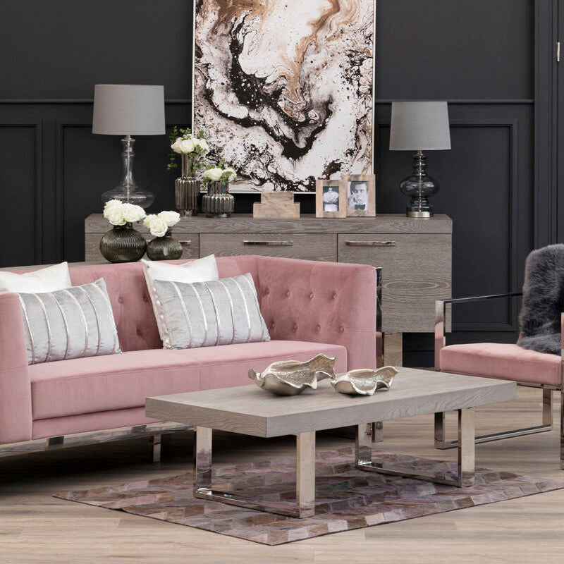 Ulmus Grey Elm Wood Coffee Table