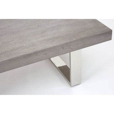 Ulmus Grey Elm Wood Coffee Table - Image 10