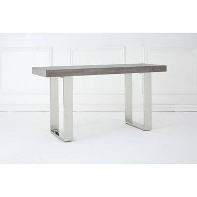 Ulmus Grey Elm Wood Console Table