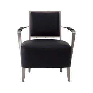 Moda Black Leather Chair