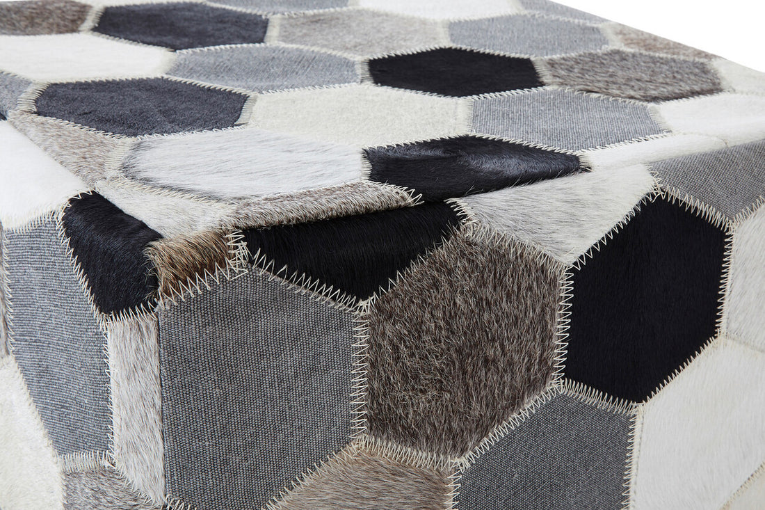 Safira Patchwork Pouffe