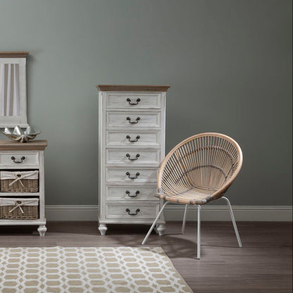 Hendra Antique Style Chest of 7 Drawers