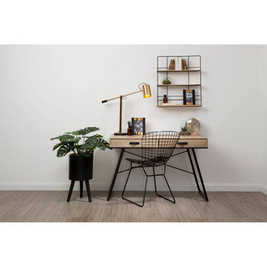 District Black Metal Wire Chair - Image 6