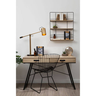 District Black Metal Wire Chair - Image 8