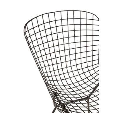 District Black Metal Wire Chair - Image 11