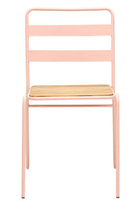 District Pink Metal Chair