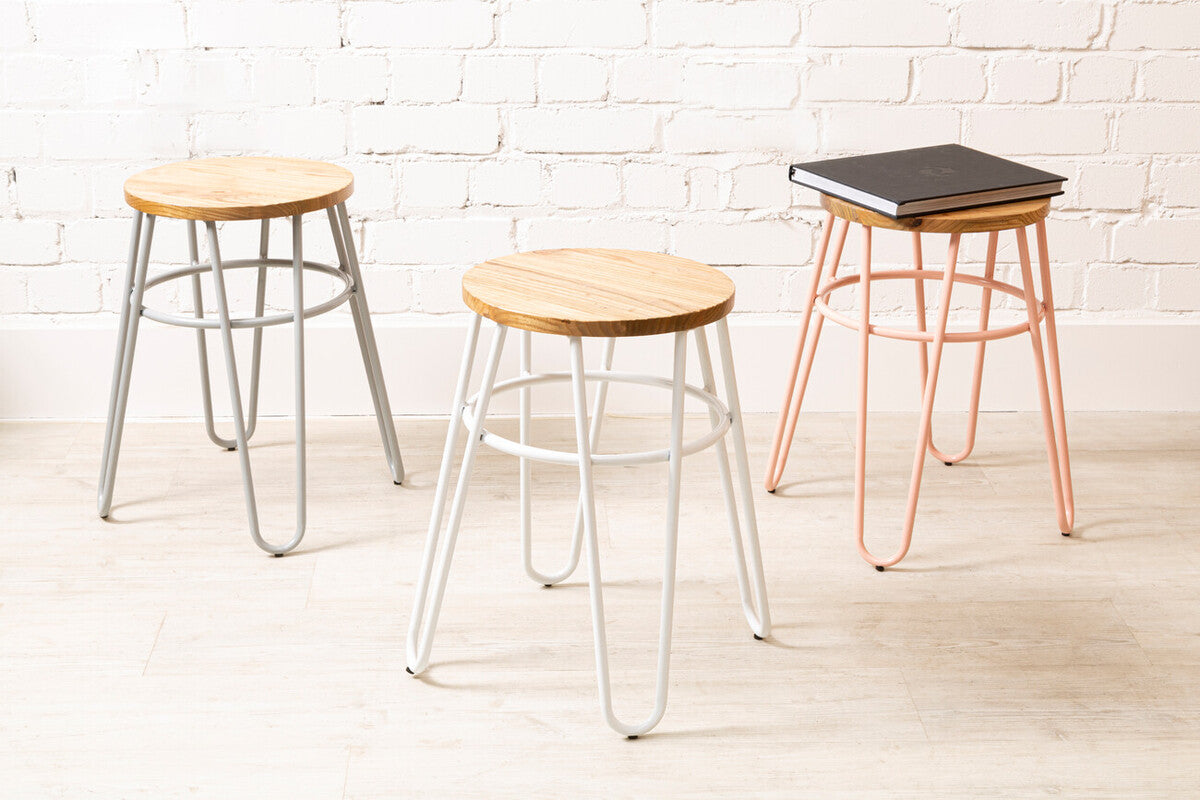 District Hairpin Stool