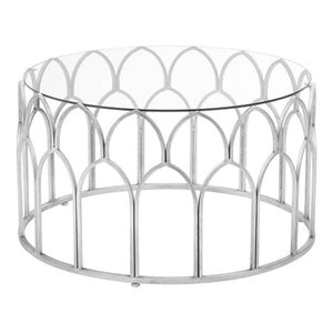 Merlin Silver Leaf Coffee Table.