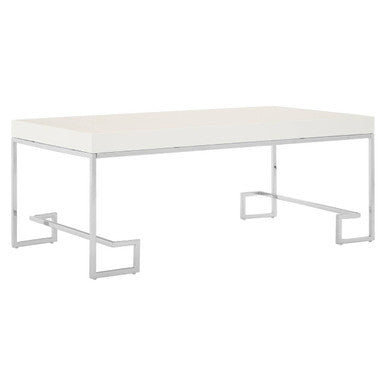 Allure Chrome Angled Legs Coffee Table