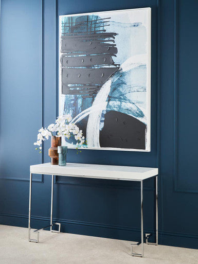 Allure Chrome Console Table - Image 3