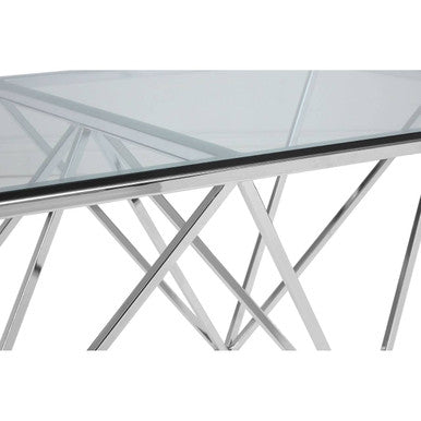 Allure Coffee Table With Triangular Base