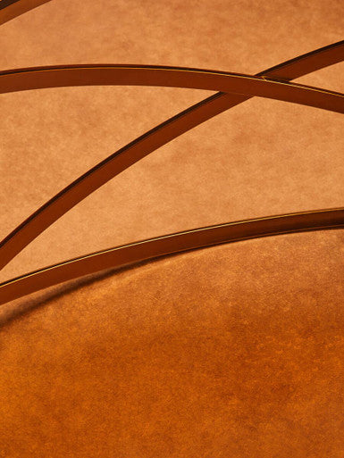 Allure Round Champagne Base Coffee Table - Image 7