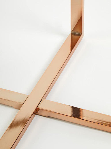 Allure Square Black Faux Marble End Table - Image 10