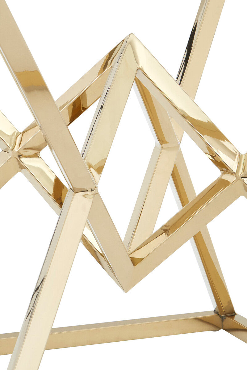 Allure Square Champagne End Table