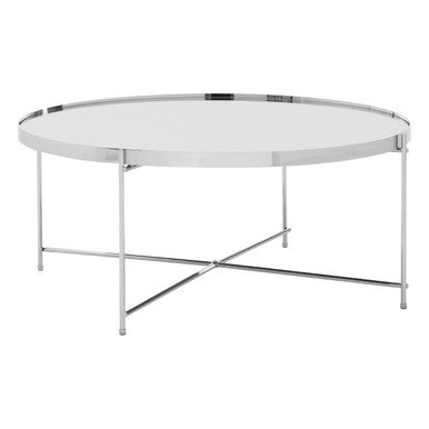 Allure Silver Mirror Coffee Table - Image 4