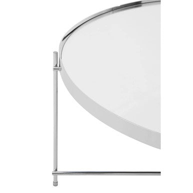 Allure Silver Mirror Coffee Table - Image 6