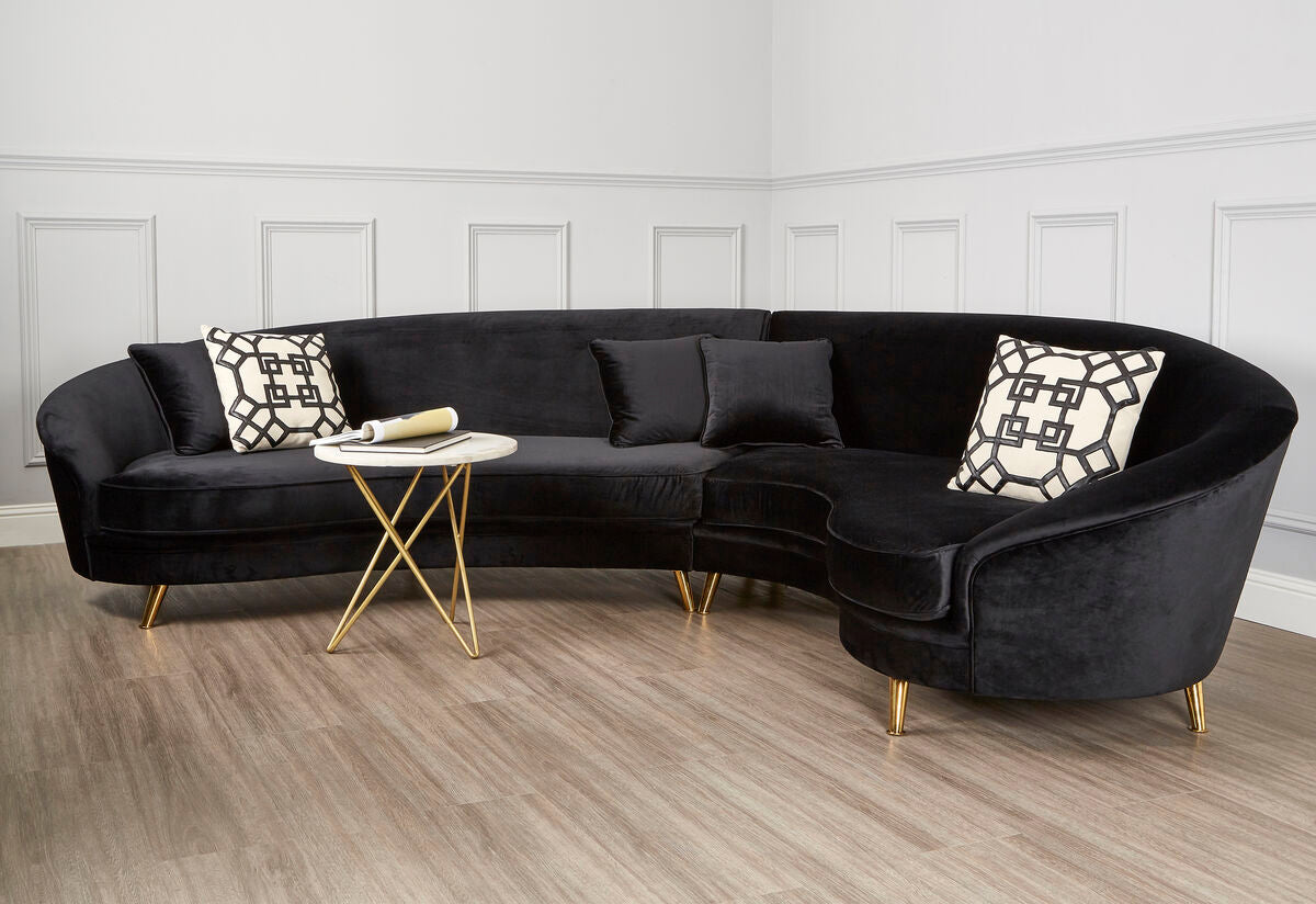 Nirav White Marble With Gold Geometric Legs Side Table - Image 3