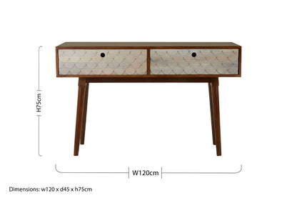 Costal Mango Wood Console Table