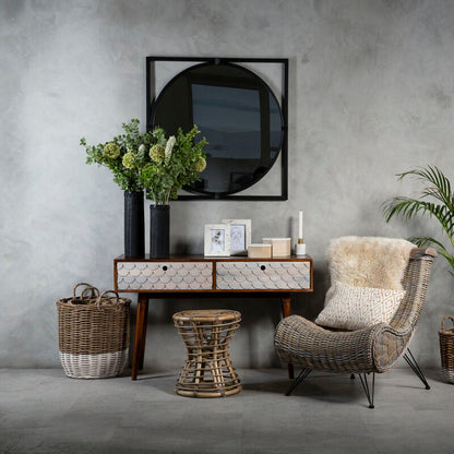 Costal Mango Wood Console Table