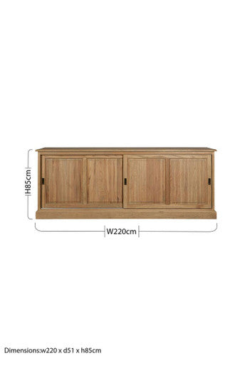 Lyon Sliding Door Sideboard - Image 10