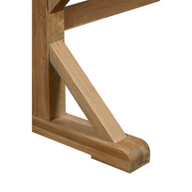 Lyon Aged Grey Dining Table