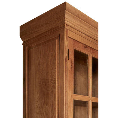Lyon Natural Oak Wood Tall Cabinet