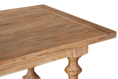 Lyon Whitewash Dining Table