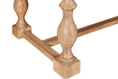 Lyon Whitewash Dining Table