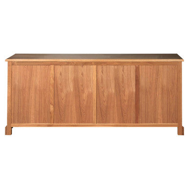 Lyon Oak Wood Sideboard with Whitewash Finish - Image 5